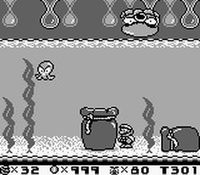 une photo d'Ã©cran de Super Mario Land 2 sur Nintendo Game Boy